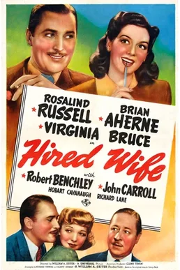 Hired Wife poster