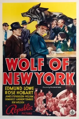 Wolf of New York poster