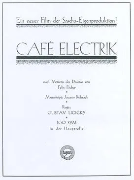 Café Elektric poster