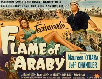 Flame of Araby poster