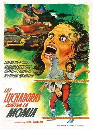 Rock 'N Roll Wrestling Women vs. the Aztec Mummy poster