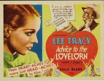 Advice to the Lovelorn poster