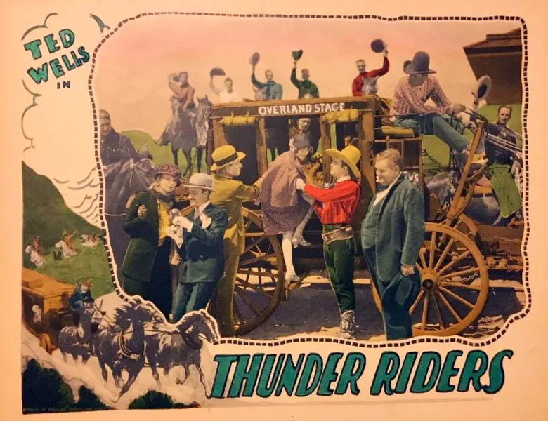 Thunder Riders poster