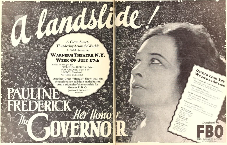 Her Honor, the Governor poster