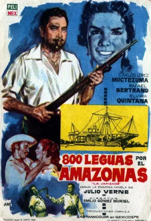 800 leguas por el Amazonas o (La jangada) poster