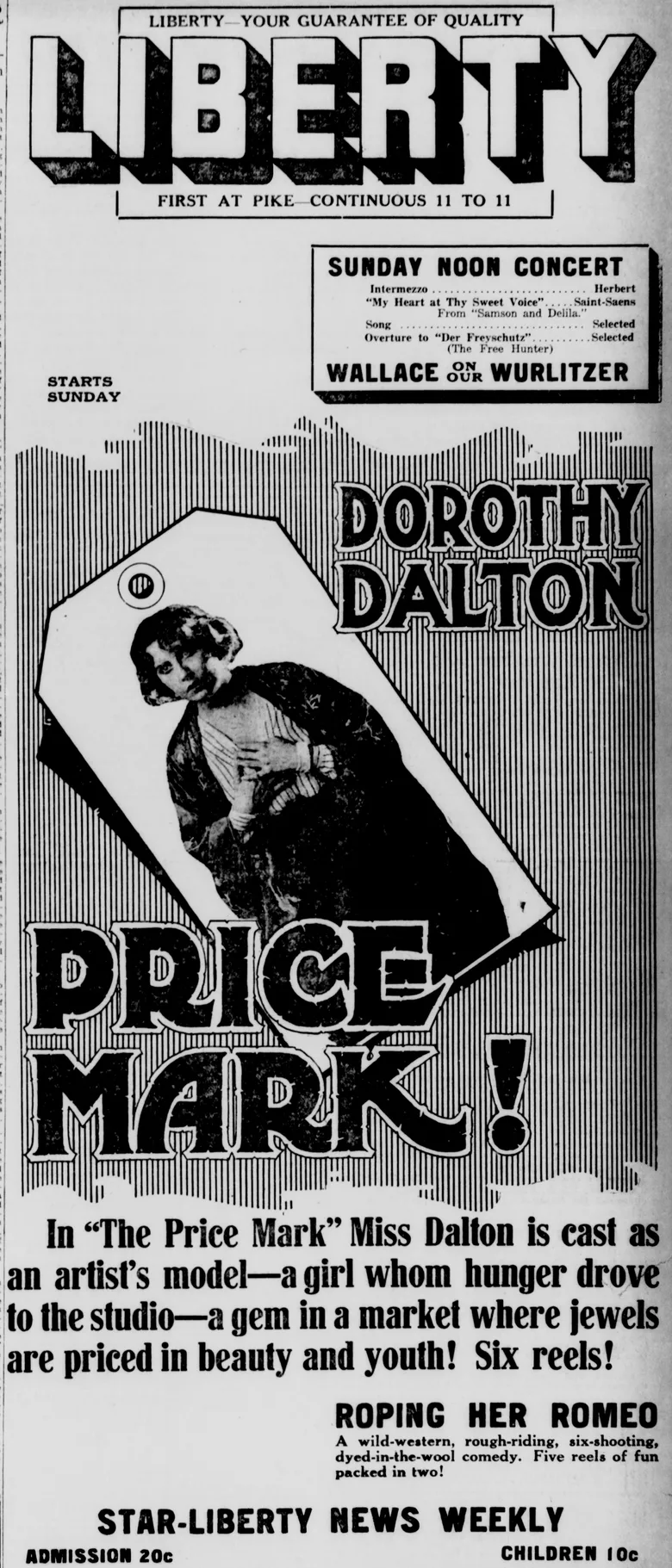 The Price Mark poster