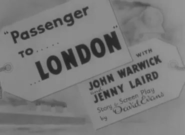 Passenger to London poster