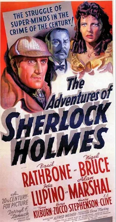 The Adventures of Sherlock Holmes poster