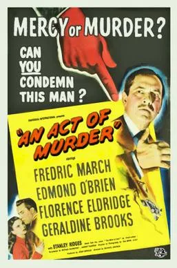 An Act of Murder poster