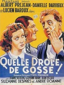 Quelle drôle de gosse! poster