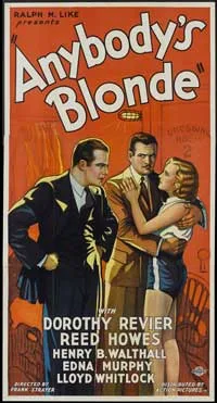 Anybody's Blonde poster