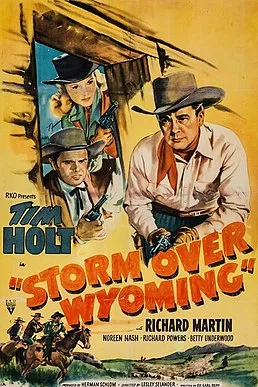 Storm over Wyoming poster