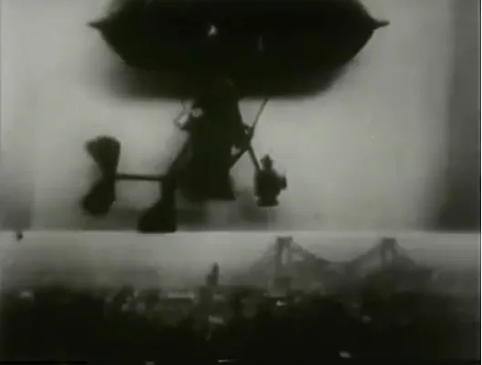The Twentieth Century Tramp; or, Happy Hooligan and His Airship poster