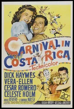 Carnival in Costa Rica poster
