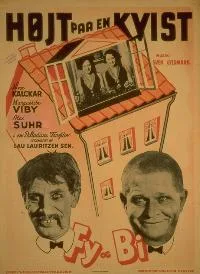 Højt paa en kvist poster