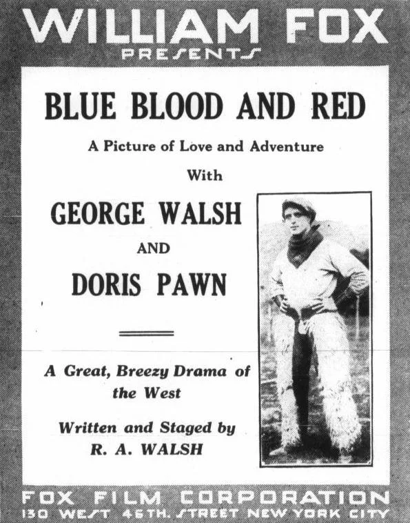 Blue Blood and Red poster