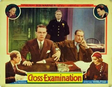 Cross-Examination poster