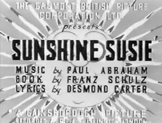 Sunshine Susie poster