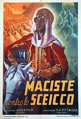Maciste against the Sheik poster