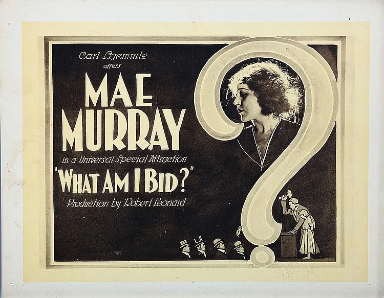 What Am I Bid? poster