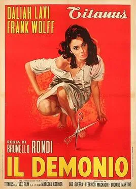 Il demonio poster