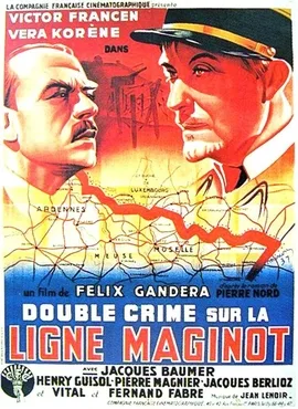 Double Crime in the Maginot Line poster