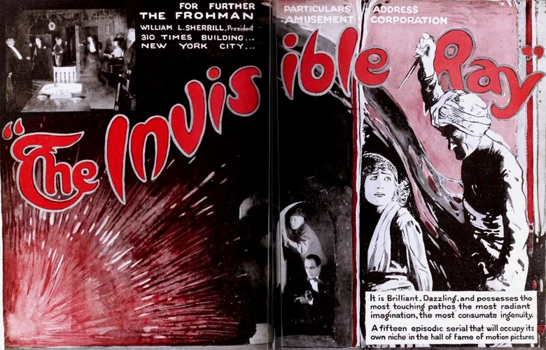 The Invisible Ray poster