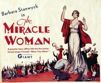 The Miracle Woman poster
