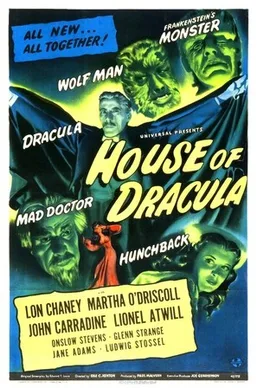 House of Dracula poster