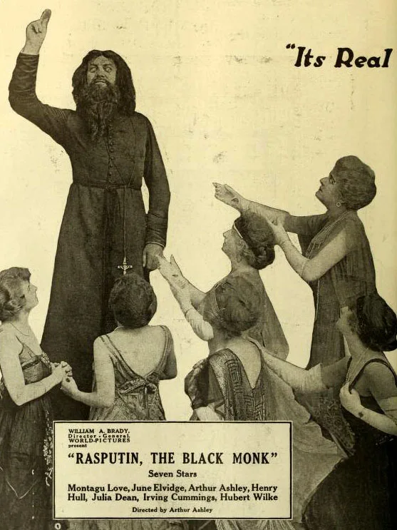 Rasputin, the Black Monk poster