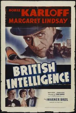 British Intelligence poster