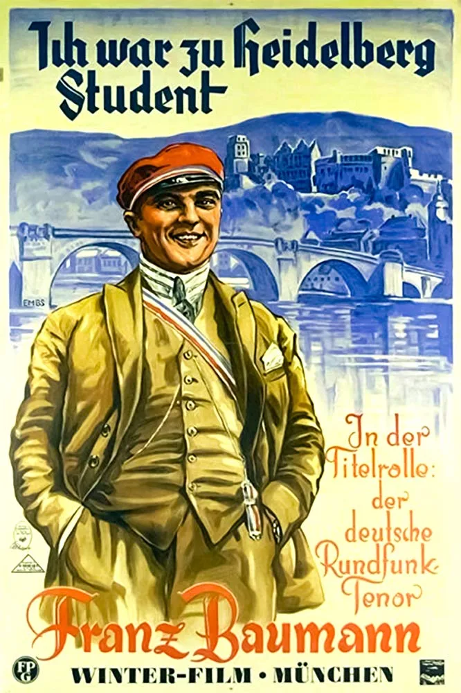 I Was a Student at Heidelberg  poster