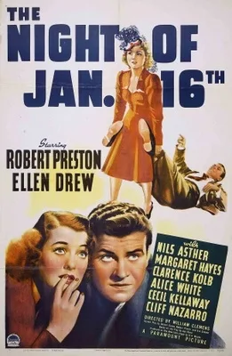 The Night of January 16th poster