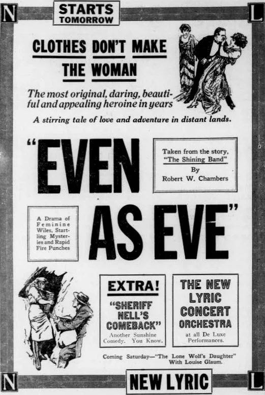 Even as Eve poster