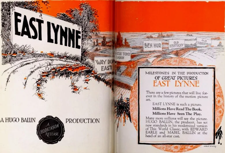 East Lynne poster