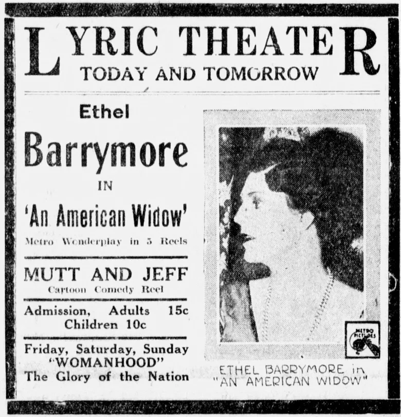 An American Widow poster