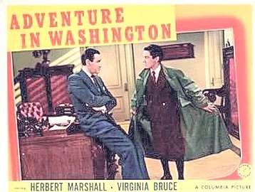 Adventure in Washington poster