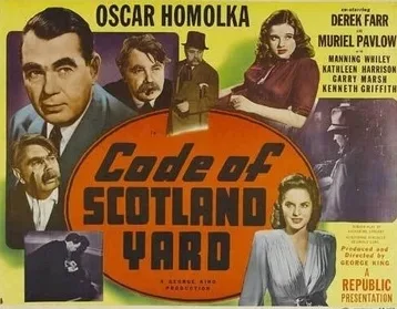Code of Scotland Yard poster