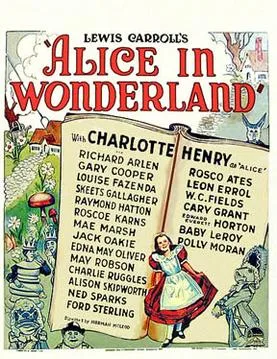 Alice in Wonderland poster