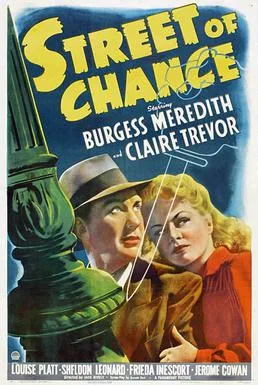 Street of Chance poster