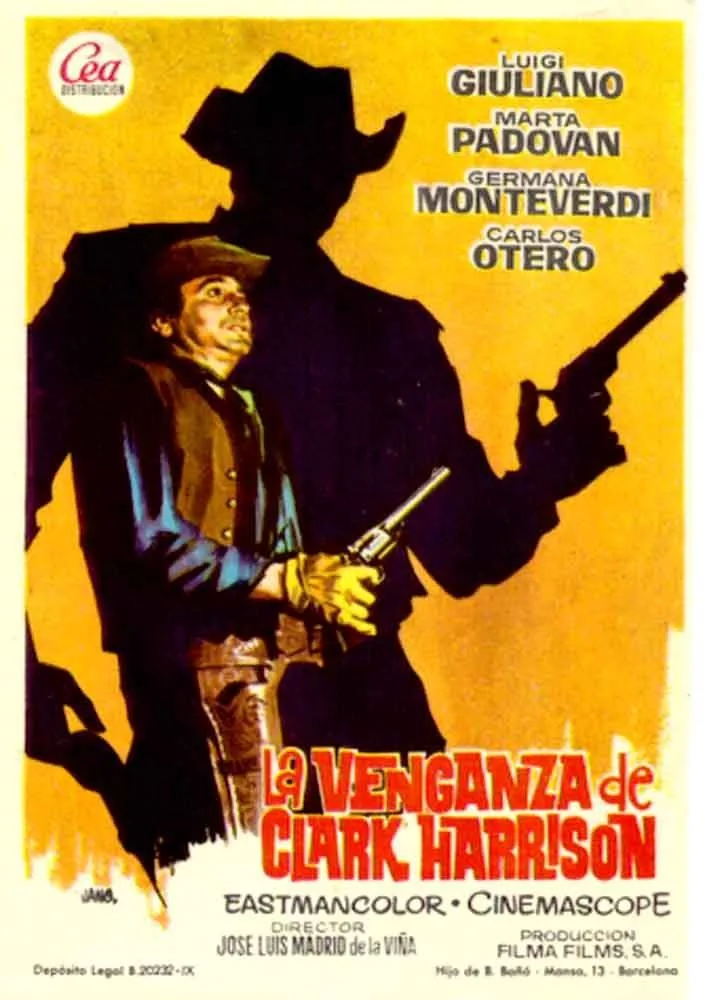 La venganza di Clark Harrison poster