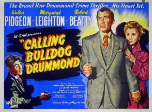 Calling Bulldog Drummond poster