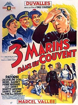 Three Sailors in a Convent poster