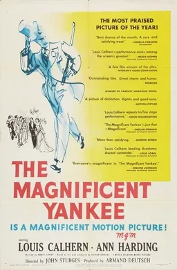 The Magnificent Yankee poster