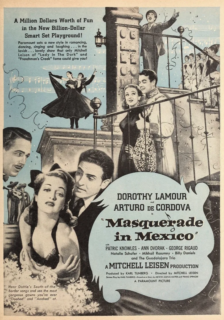Masquerade in Mexico poster