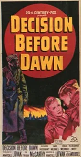 Decision Before Dawn poster