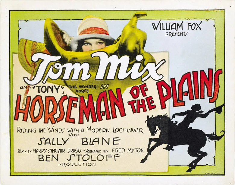 Horseman of the Plains poster