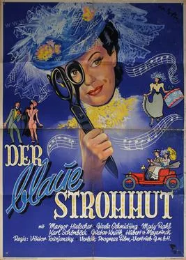 The Blue Straw Hat poster