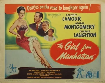 The Girl from Manhattan poster