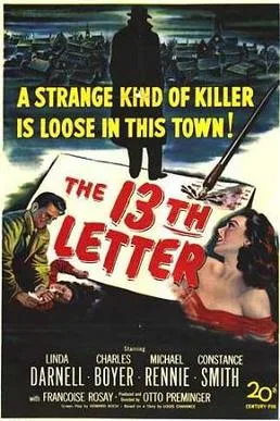 The 13th Letter poster